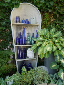 Hosta x fortunei 'Striptease', Eulengarten, Martina Krause, Braunschweig