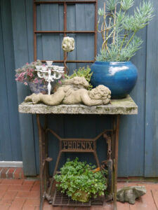 Eingang Garten Moorjuwel Hedwig Weerts