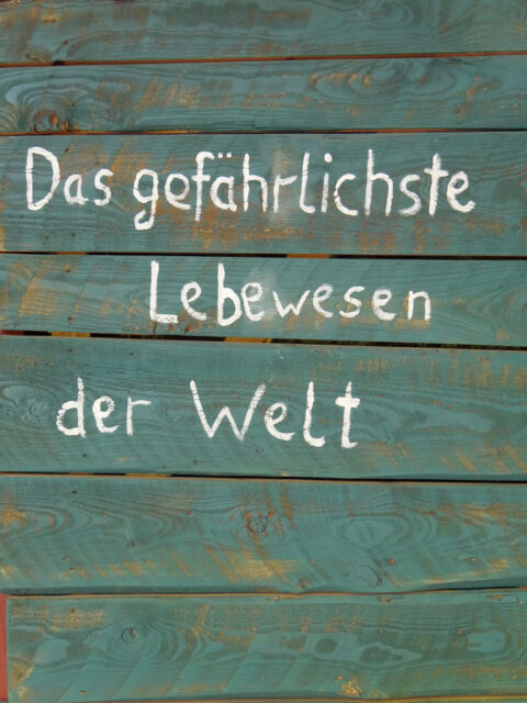 Türinschrift Zoo Hannover