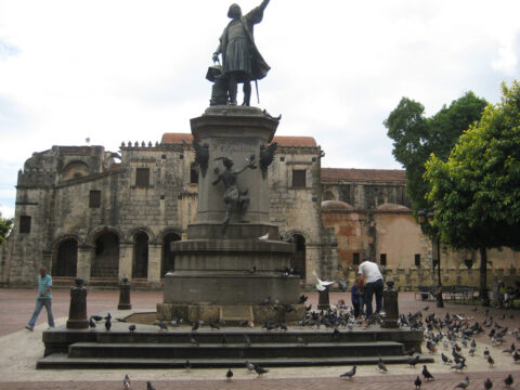 Kolumbus-Denkmal am Plaza Colon, Santo Domingo