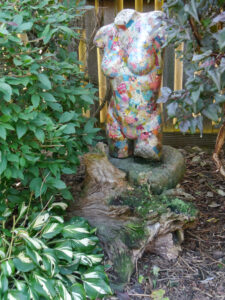 Torso, Ulrike Koskas Dekopatch-Kunst, Fehngarten Koska