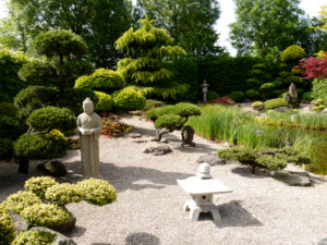 buddhistischer Koi-Garten im Park der Gärten, Bad Zwischenahn