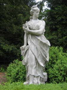 Nautica, Venezianische Statuen aus dem 18.Jhdt. Cliveden, Buckinghamshire
