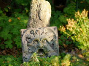 Bacchus am Steingarten in Wurzerlsgarten