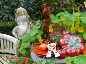 Im Bauerngarten des Gartens Picker