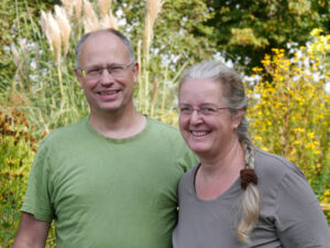 Diana und Johan van Diemen im Lindengarten