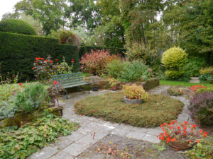 Der Rot-orange-braune Garten, Rood oranje Bruin, im Garten de Boer