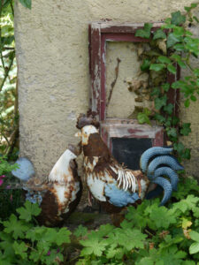 Das Hühnerhäuschen im Engelgarten von Anita Rau