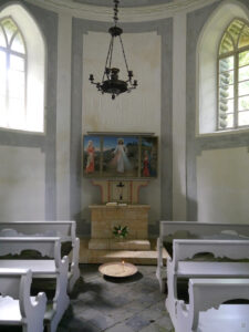 Die Nordische Kapelle im Schlosspark Lütetsburg