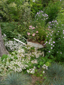 Eingang zum Schattengarten Garten Ulbrich