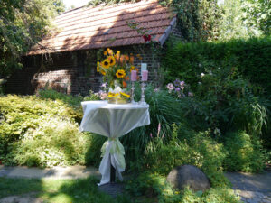 Schaugarten des Landgasthauses Bibelskirch