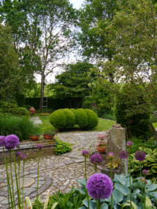 Garten vor dem Haus der Familie Diddens