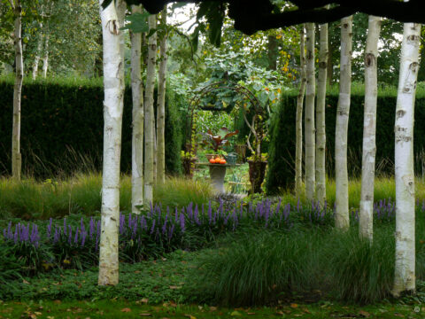 Der "Faule Gärtner", "De Luie Tuinman" Jan Nauta in Ruinen, NL