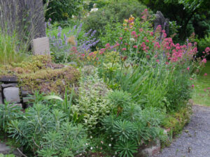 Eingang in den Schattengarten im Schaugarten Ulbrich