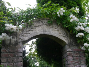 Abgang in den Kapellengarten vom Garten Ulbrich