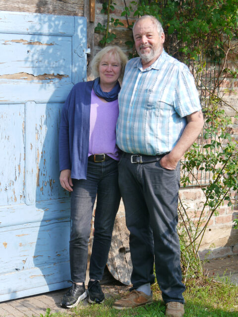 Jörg Diebel und Petra Neumann im Kleinen Berfhof