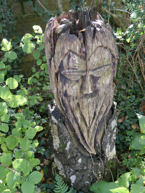 Der Birkenmann in Wurzerlsgarten