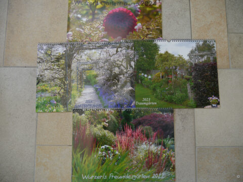 Geselberte Traumgarten-Kalender