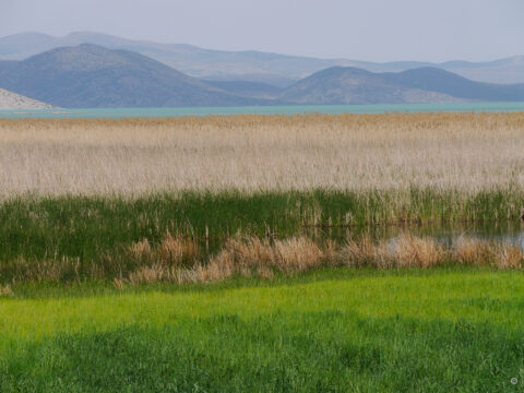 Beyşehir Gölü, größter Süßwassersee der Türkei in Zentralanatolien.